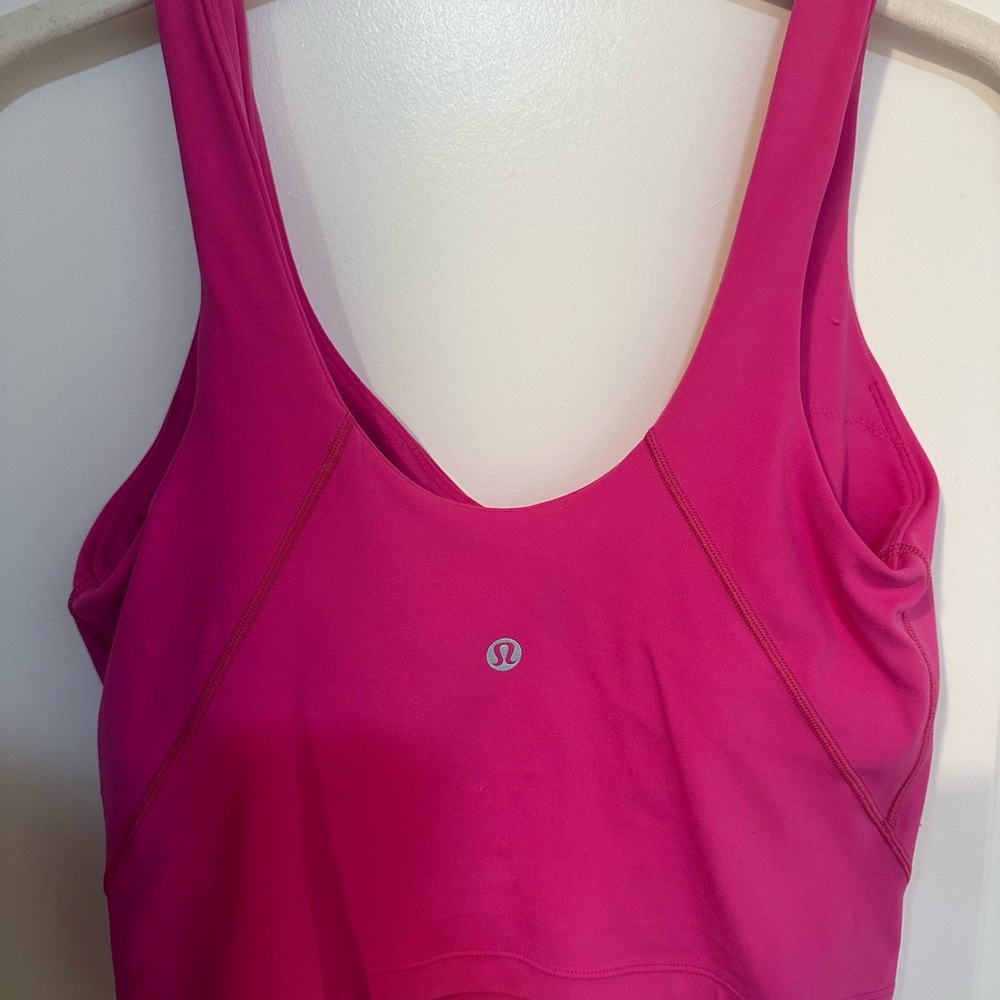 lululemon athletica Vibrant Pink Sports Bra